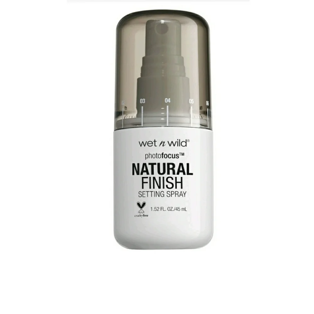 Wet N Wild Natural Finish Setting Spray Photo Focus New Sealed